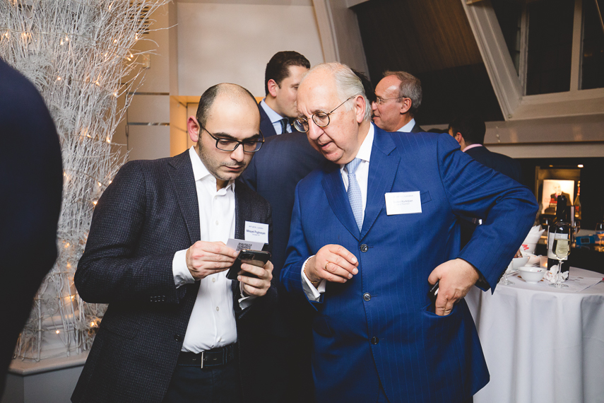 Corporate event photographer for networking event in London